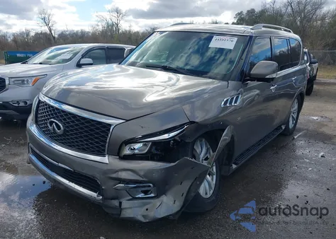 2017 Infiniti Qx80 из США, поврежденный, VIN JN8AZ2NF1H9640846